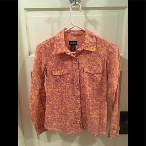 Patagonia button down blouse.
